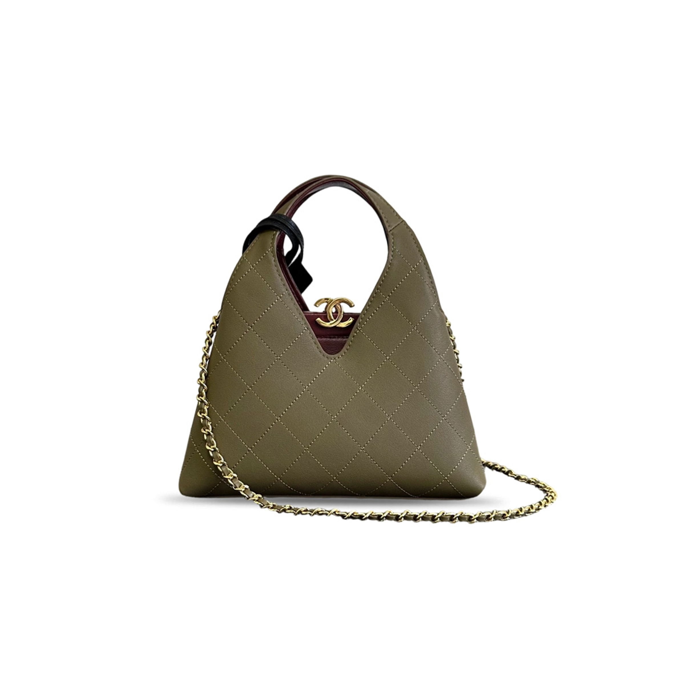 CHANEL MASTER CALFSKIN CHIC LADY SMALL SHOPPING TOTE (23*23*7cm)